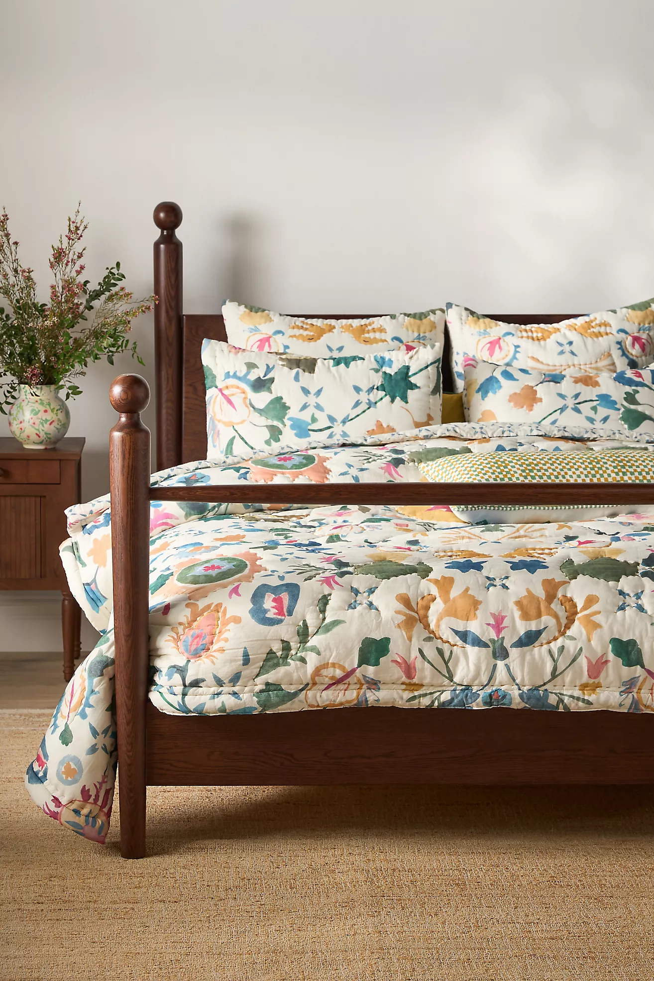 Sawyer quilted βαμβακερό κρεβάτι